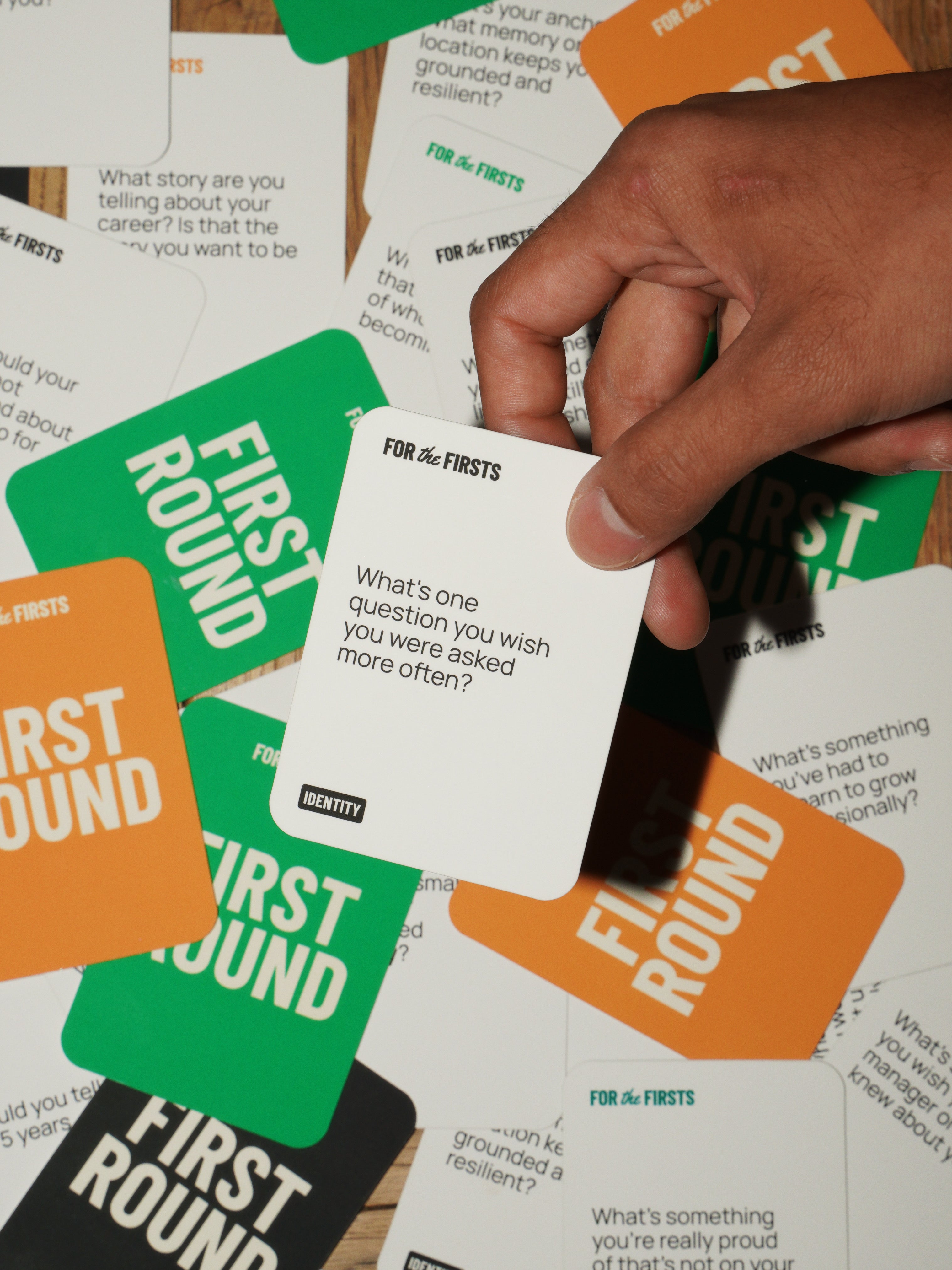 First Round: 40 Thoughtful Conversation Starters