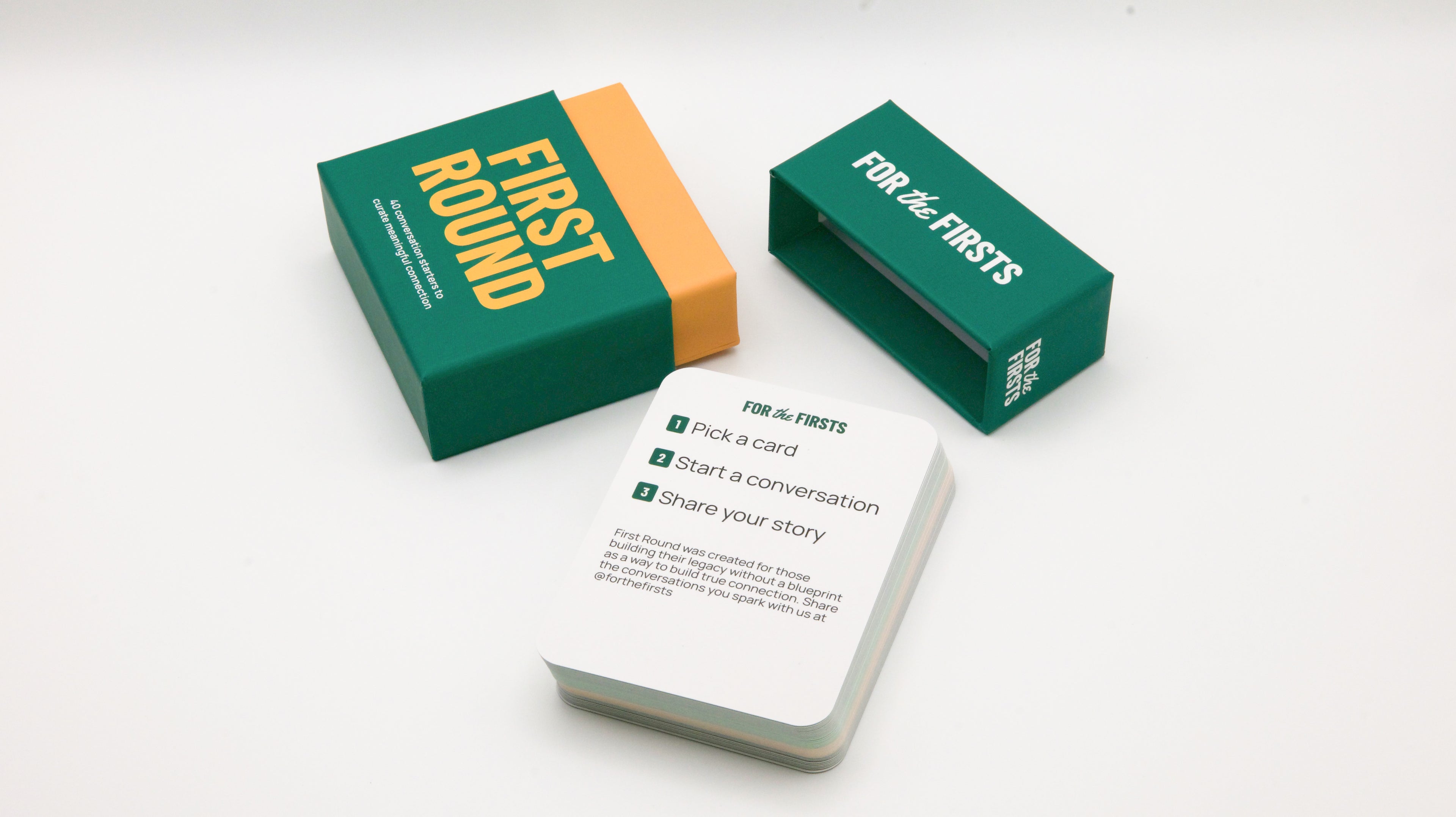 First Round: 40 Thoughtful Conversation Starters